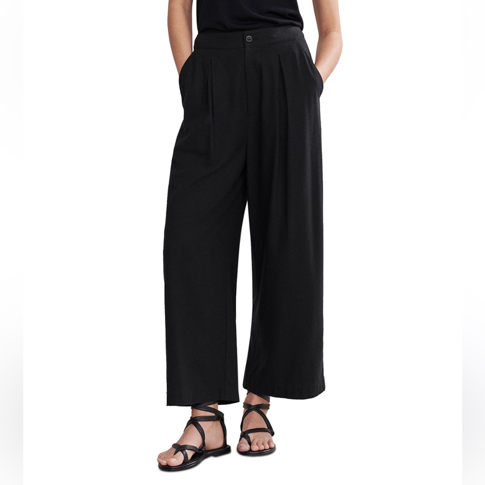 NWOT JENNI KAYNE Silk Wide Leg Trousers size 4